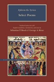 Cover of Select poems by Saint Ephraem Syrus