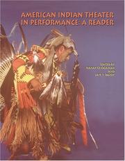 Cover of American Indian theater in performance by Hanay Geiogamah