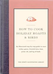 Cover of How to Cook Holiday Roasts & Birds by Editors of Cook's Illustrated Magazine