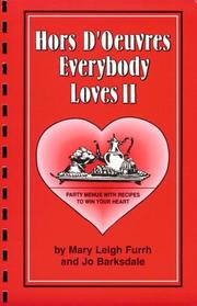 Front cover of Hors d'oeuvres everybody loves II by Mary Leigh Furrh