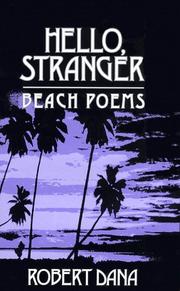Cover of Hello stranger by Robert Dana
