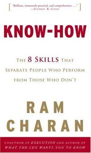 Cover of Know-How by Ram Charan