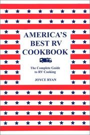 Front cover of America's best RV cookbook by Joyce Ryan