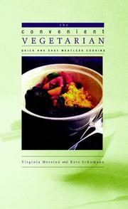 Front cover of The convenient vegetarian by Virginia Messina
