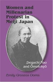 Front cover of Women and millenarian protest in Meiji Japan by Emily Groszos Ooms