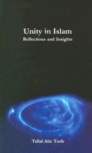 Front cover of Unity in Islam by Tallal Alie Turfe