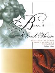 Cover of Bern's Steak House by Joyce Lafray