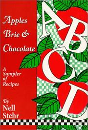 Cover of Apples, brie & chocolate by Nell Stehr