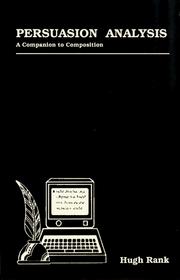 Cover of Persuasion analysis by Hugh Rank