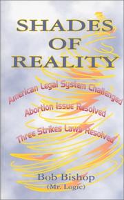 Front cover of Shades of reality by Bishop, Bob