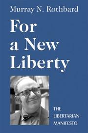 Cover of For a New Liberty by Murray N. Rothbard