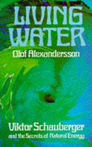 Cover of Levande vattnet by Olof Alexandersson