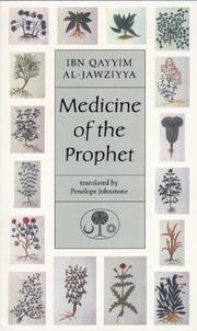 Cover of Medicine of the prophet by Ibn Qayyim Al-Jawziyya