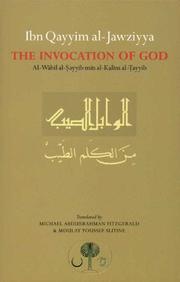 Cover of Ibn Qayyim al-Jawziyya on the Invocation of God (Islamic Texts Society) by Ibn Qayyim Al-Jawziyya