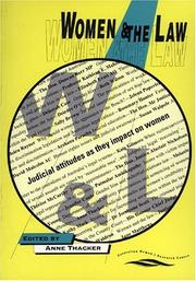 Front cover of Women & the Law by Anne Thacker