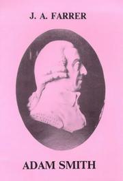Cover of Adam Smith by J.A. Farrer