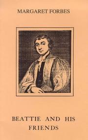 Front cover of Beattie and his friends by Margaret Forbes