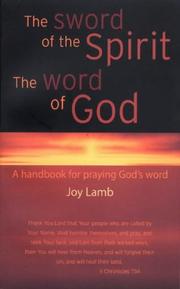 Front cover of The Sword of the Spirit the Word of God by Joy Lamb