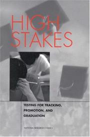 Cover of High Stakes by National Research Council (US)