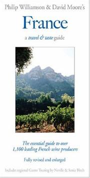Cover of France (Travel & Taste Guides) by Philip Williamson