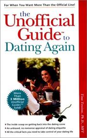 Cover of The Unofficial Guide to Dating Again by Unknown