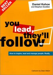 Cover of You Lead, They'll Follow by Daniel Kehoe