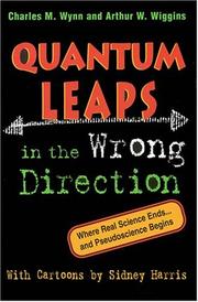 Cover of Quantum leaps in the wrong direction by Charles M. Wynn