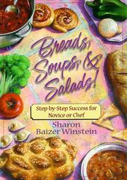 Cover of Breads, Soups, & Salads by Sharon Baizer Winstein