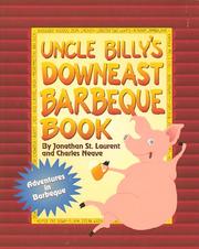 Front cover of Uncle Billy's downeast barbeque book by St. Laurent, Jonathan