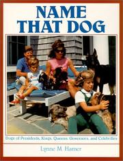 Front cover of Name that dog by Lynne M. Hamer