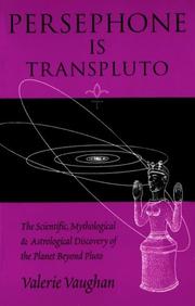Cover of Persephone Is Transpluto by Valeric Vaushan