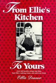 Front cover of From Ellie's kitchen to yours by Ellie Deaner