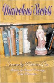 Cover of Marvelous secrets by Marian Coe