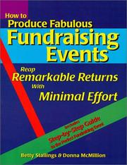 Front cover of How to produce fabulous fundraising events by Betty Stallings