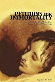 Cover of Petitions for immortality by Robert Cooperman