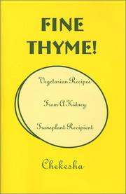 Cover of Fine thyme! by Chekesha.
