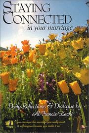 Front cover of Staying connected in your marriage by Al Francis Lacki