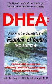 Cover of DHEA by Beth M. Ley