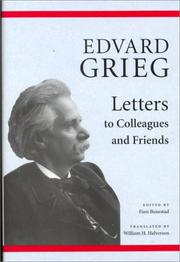 Front cover of Edvard Grieg by Finn Benestad