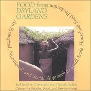 Front cover of Food From Dryland Gardens by David A. Cleveland