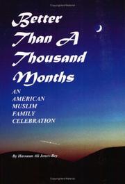 Front cover of Better than a thousand months by Hassaun Ali Jones-Bey