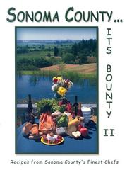 Cover of Sonoma County...Its Bounty II by Ellen D. Moorehead