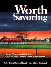 Front cover of Worth savoring by Union County Historical Society