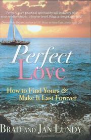 Cover of Perfect love by Brad Lundy