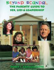 Front cover of The Parents Guide to Sex, Lies and Leadership by Yosef I. Abramowitz
