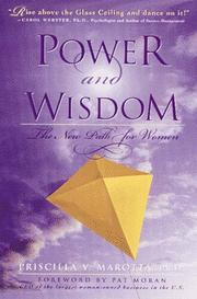 Cover of Power and wisdom by Priscilla V. Marotta