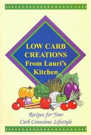 Front cover of Low carb creations from Lauri's kitchen by Lauri Ann Randolph
