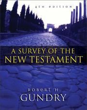 Front cover of A survey of the New Testament by Robert Horton Gundry