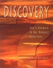 Cover of Discovery by Will Wyatt