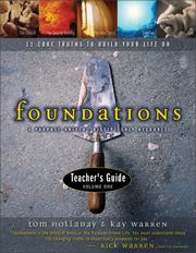Cover of Foundations by Unknown